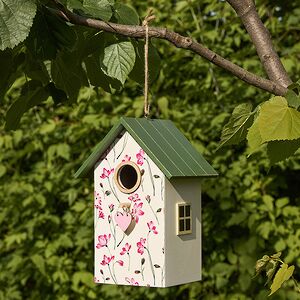 Садовое украшение Скворечник Primula 22 см белый