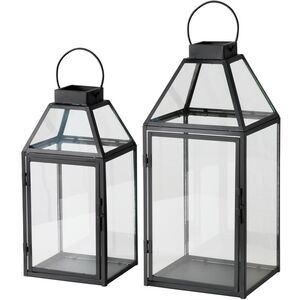 Декоративный подсвечник-фонарь Брайтон 46*21 см черный Boltze фото 7