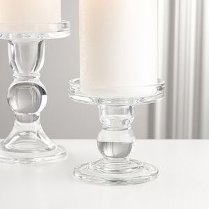 Набор стеклянных подсвечников Manzanares 9-14 см, 3 шт Boltze (Больтце) фото 6