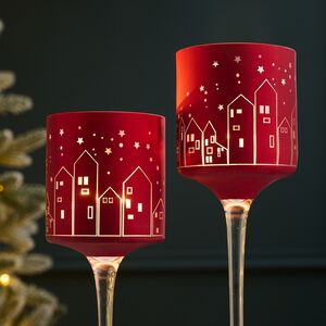 Набор стеклянных подсвечников Masaron 25-30 см, 2 шт Boltze (Больтце) фото 5