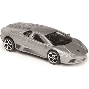 Машинка металлическая Lamborghini Reventon 1:64 см 7.5 см серебряный Majorette фото 1