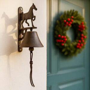 Дверной колокольчик Blair Atoll 23 см, чугун