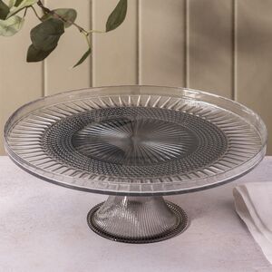 Подставка для торта Hitam 28 см, стекло Boltze фото 3