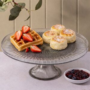 Подставка для торта Hitam 28 см, стекло