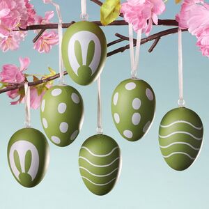 Пасхальные украшения Яйца - Весеннее Настроение 6 см, 6 шт