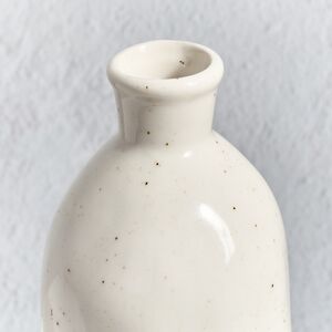 Керамическая ваза-бутылка Фуэнте-Аламо 15 см белая Boltze (Больтце) фото 3