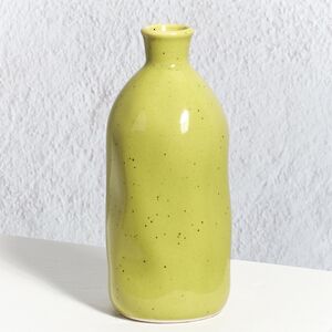 Керамическая ваза-бутылка Фуэнте-Аламо 15 см салатовая Boltze (Больтце) фото 2