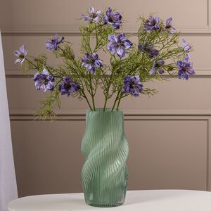 Стеклянная ваза для цветов Вилландри 30 см Boltze фото 3