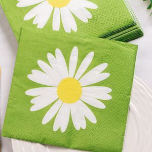 Бумажные салфетки Ромашки 17*17 см, 20 шт Boltze (Больтце) фото 2