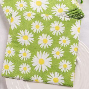 Бумажные салфетки Ромашковое Поле 17*17 см, 20 шт Boltze (Больтце) фото 2