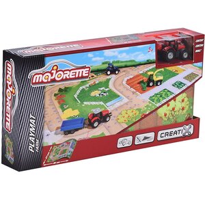 Игровой коврик Creatix - Ферма с трактором 96*51 см Majorette фото 2