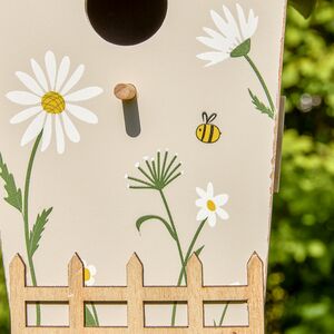 Садовое украшение Honey: Camomile and Bee 21 см серый Boltze фото 4