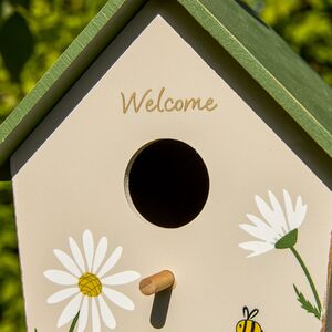 Садовое украшение Honey: Camomile and Bee 21 см серый Boltze фото 2