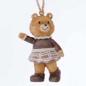 Елочные игрушки Мишки Вудсон - Winter Dreamers 6 см, 2 шт Boltze фото 3