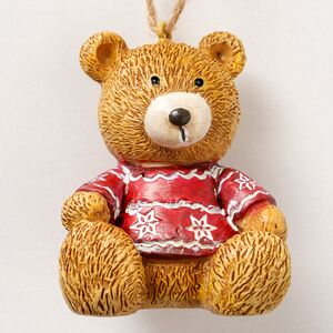 Елочные игрушки Мишки Бэйли - Уютная Зима 6 см, 2 шт Boltze фото 2