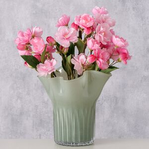 Стеклянная ваза для цветов Фернгроув 20 см Boltze фото 3