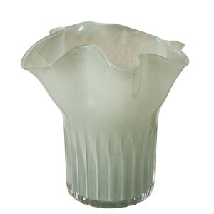 Стеклянная ваза для цветов Фернгроув 20 см Boltze фото 4