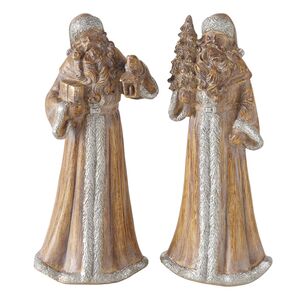 Новогодняя фигурка Санта с игрушками - Scandi Christmas 26 см Boltze фото 8