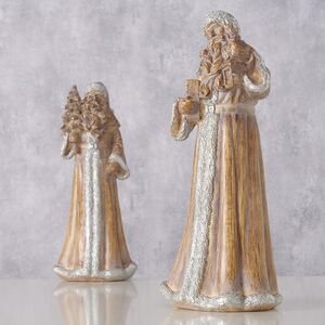Новогодняя фигурка Санта с игрушками - Scandi Christmas 26 см Boltze фото 4
