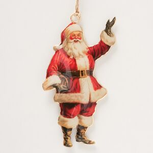 Набор елочных игрушек Санта - Christmas Derbyshire 13 см Boltze фото 2