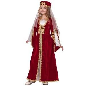Карнавальный костюм Кавказская девочка, рост 140 см, красный Батик фото 1