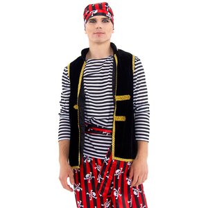 Карнавальный костюм для взрослых Пират, 50 размер Батик фото 2