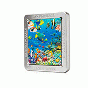 Магнитный пазл Тропические рыбки, 14*14 см, 3D эффект Magna Puzzle фото 2