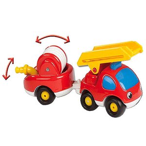 Пожарный грузовик с прицепом Vroom Planet, 15 см Smoby (Смуби) фото 1