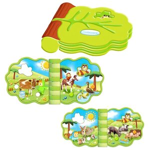 Развивающая книжка Cotoons, 18*15*4 см, свет, звук