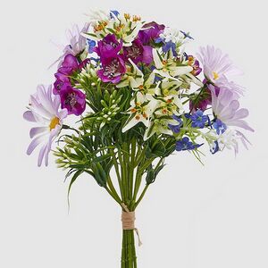 Искусственный букет Сэррано 28 см фиолетовый EDG фото 6