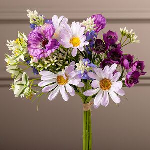 Искусственный букет Сэррано 28 см фиолетовый EDG фото 2