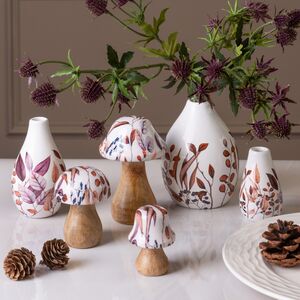 Набор декоративных фигур Грибы Rosamel 7-11 см, 3 шт Boltze фото 3