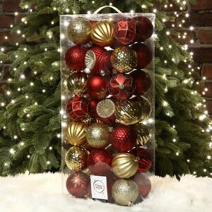 Набор пластиковых шаров Shine Collection: This is Christmas 8 см, 42 шт Winter Deco фото 2