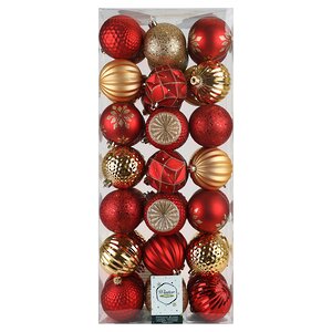 Набор пластиковых шаров Shine Collection: This is Christmas 8 см, 42 шт Winter Deco фото 8