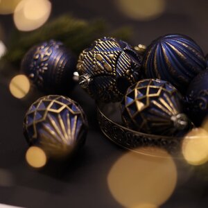 Набор пластиковых шаров Winter Candy: Blue 8 см, 16 шт Winter Deco фото 10