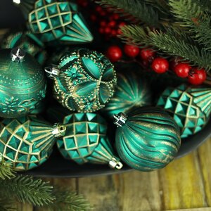 Набор пластиковых шаров Winter Candy: Green 8 см, 16 шт Winter Deco фото 3