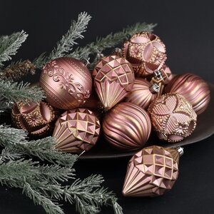 Набор пластиковых шаров Winter Candy: Pink 8 см, 16 шт Winter Deco фото 4