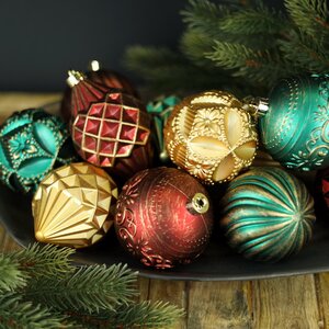 Набор пластиковых шаров Winter Candy: Christmas Classic 8 см, 16 шт Winter Deco фото 4