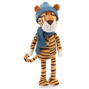 Мягкая игрушка Тигр Алекс в синей шапке 20 см Orange Toys фото 3