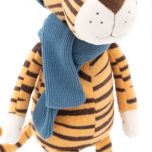 Мягкая игрушка Тигр Алекс в синей шапке 20 см Orange Toys фото 6