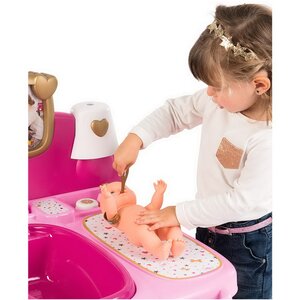 Большой игровой набор для куклы Baby Nurse 150*72 см, 23 предмета Smoby фото 4