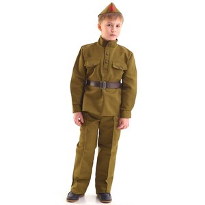 Детская военная форма Солдат в брюках, рост 104-116 см Бока С фото 10