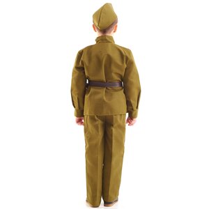 Детская военная форма Солдат в брюках, рост 104-116 см Бока С фото 9