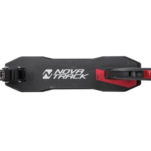 Самокат Novatrack Deft, колеса 230/200 мм, амортизатор, черный с красным, до 100 кг Novatrack (Новатрэк) фото 6