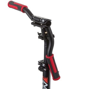 Самокат Novatrack Deft, колеса 230/200 мм, амортизатор, черный с красным, до 100 кг Novatrack (Новатрэк) фото 7