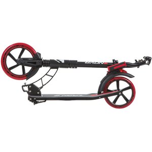 Самокат Novatrack Deft, колеса 230/200 мм, амортизатор, черный с красным, до 100 кг Novatrack (Новатрэк) фото 8