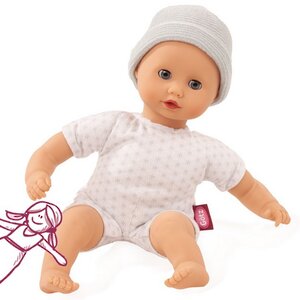 Кукла-младенец Авелин 33 см, с аксессуарами, закрывает глаза