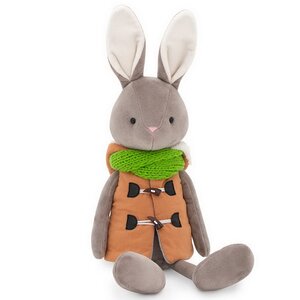 Мягкая игрушка Кролик Йокки - Гость из Хоккайдо 25 см