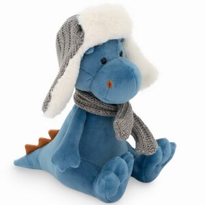 Мягкая игрушка Дракон Жора в ушанке 30 см Orange Toys фото 2