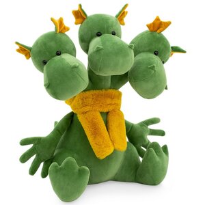 Мягкая игрушка Дракон - Горын Горыныч 40 см